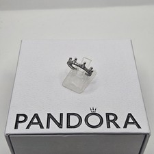 Genuine Pandora Clear Sparkling Crown Ring ALE 925 197087CZ Size - 48