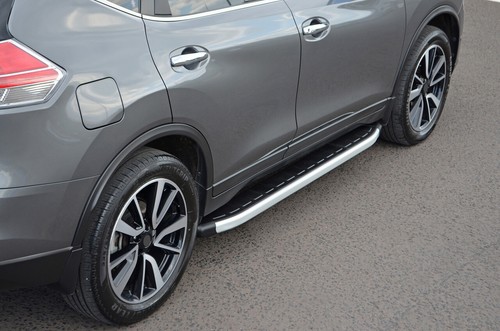 Aluminium side steps bars - side,