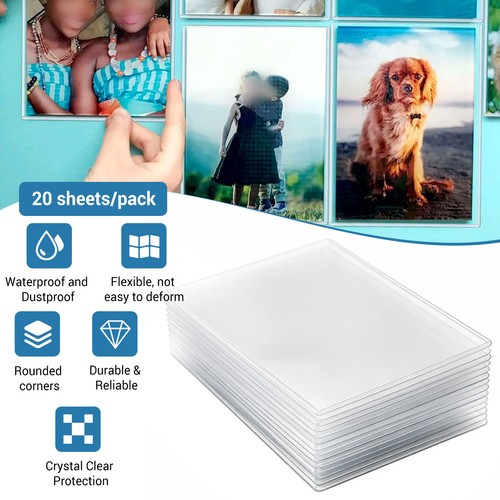 Hard pvc sleeves sheet - 6",