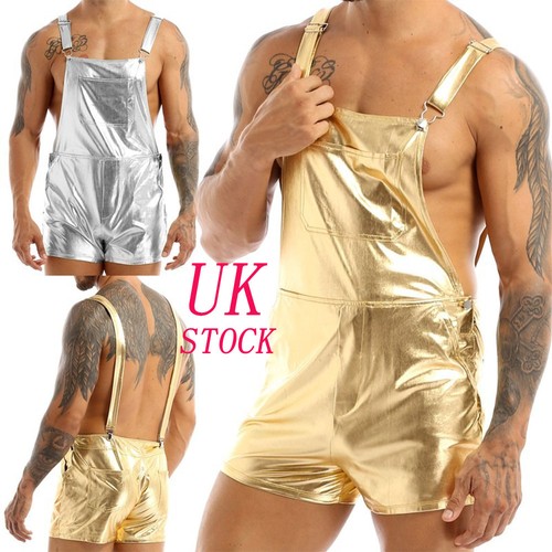 Men shiny metallic - men,