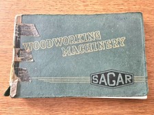 Sagar Woodworking Machinery Historic Catalogue 1950's