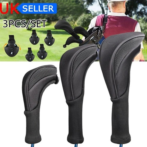 3pcs golf club head - golf, covers
