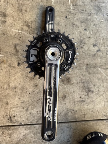 Rotor rex crankset w - rotor, w/