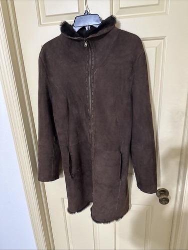 Vtg original shearling italy - shearling,