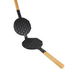 Waffle Pan Cast Iron Bubble