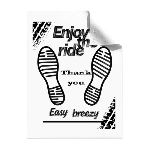 Disposable paper car floor - disposable,