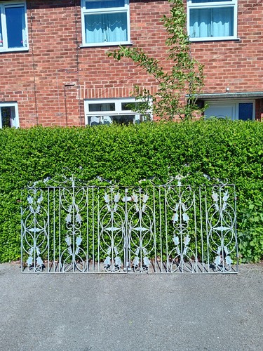 Wrought iron gates - wrought,