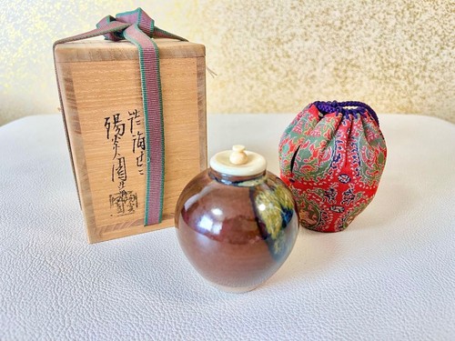 Tea caddy chaire omi - omi, ware