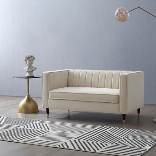Seater cream luxury velvet - 2,