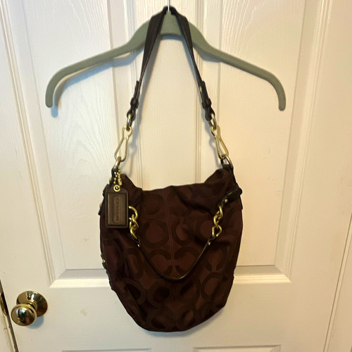 Coach brooke brown signature - brown,