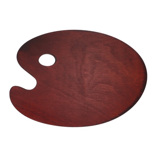 1pc wooden painting pallet - wooden,