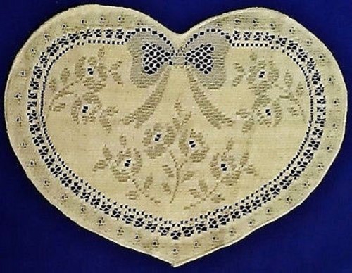 Lace place mat - place, 13.25