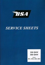 BSA B31 B32 B33 B34Workshop