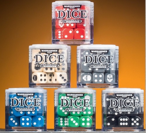 Citadel 12mm dice set new - citadel,