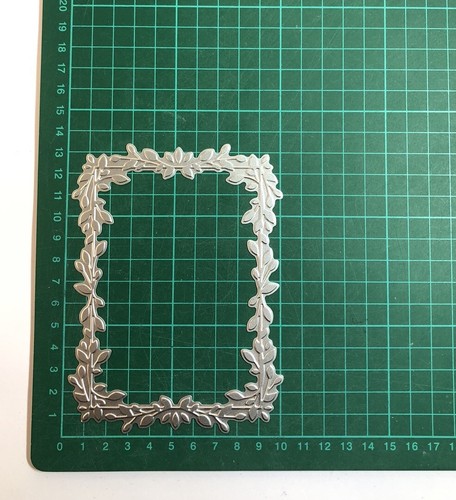 Vine leaves rectangular frame - rectangular,
