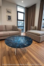 Natural Blue Agate Gemstone