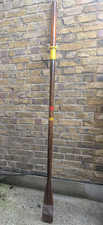 (16) VINTAGE  WOODEN BOAT  OAR
