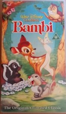 Walt Disney Classics BAMBI VHS
