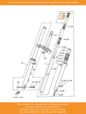 YAMAHA O-ring, 3J2-23114-00