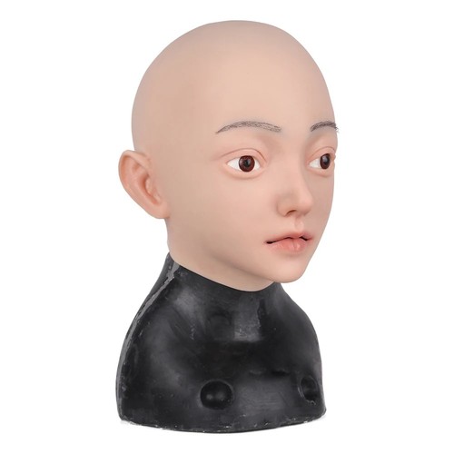 Realistic silicone full face - full,