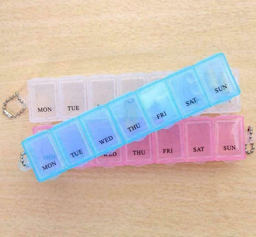 Day pill dispenser medicine - pill,