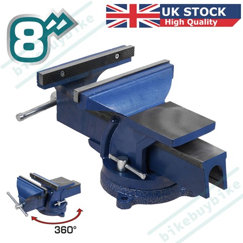 Heavy duty work bench - 8", vice