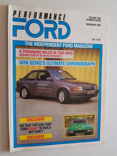 Performance ford magazine - performance,
