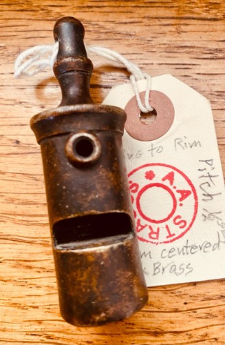 Round pea whistle stop - pea, w