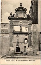 Old postcard Vienna - La Porte