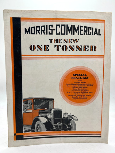 Morris commercial one tonner - morris,