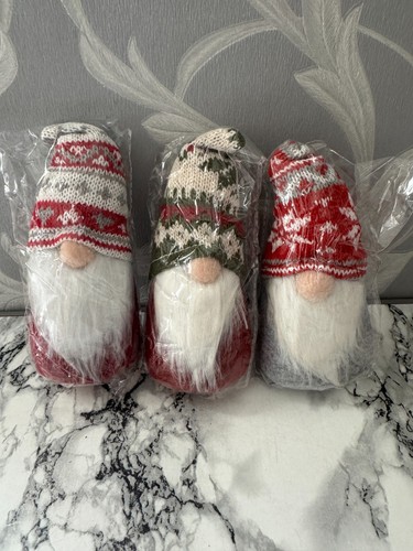Christmas gonks new set 3 - christmas,