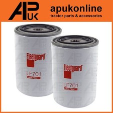 2x Fleetguard Oil Filter for Massey Ferguson 860 960 965 50B 50C 50D 50E Backhoe