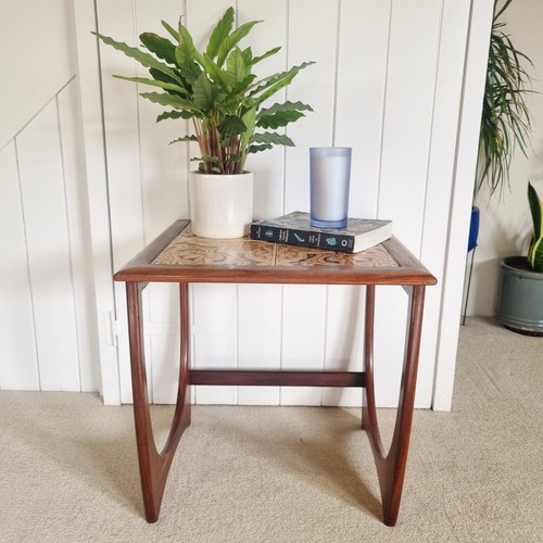 Plan astro teak - side, table