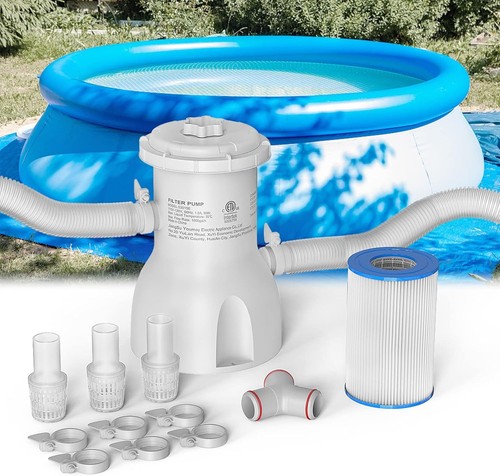 Evoio pool filter pump above - pool,