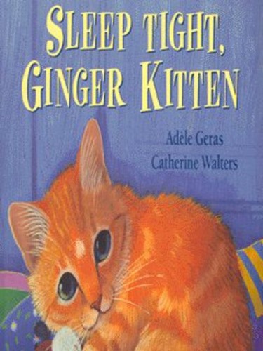 Sleep tight ginger kitten - tight,,