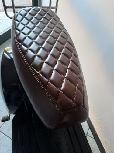 Vespa handcrafted brown - vespa,