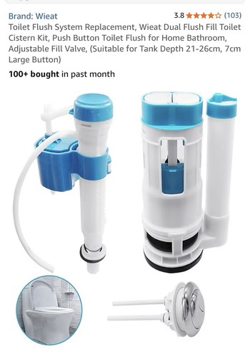 Dual flush adjustable toilet - dual,