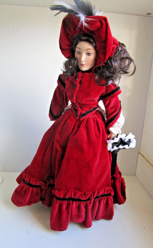 Franklin mint heirloom - doll,