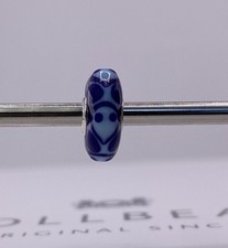 Trollbeads Unique Blue Alien Bead
