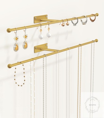 Wall hanging jewelry organizer - wall,