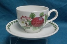 Portmeirion Pomona The Hoary Morning Apple - Tea Cup and Saucer - Rim dia 9 Cm's