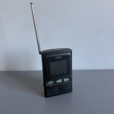 Citizen LCD-TV ST055-IB Retro Portable TV - Untested