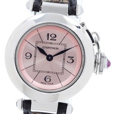 CARTIER Mispacha W3140026 pink Dial Quartz Ladies Watch_912503