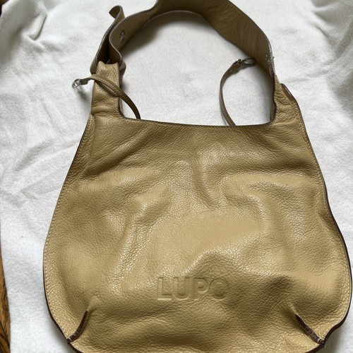 Lupo leather hobo handbag - leather,