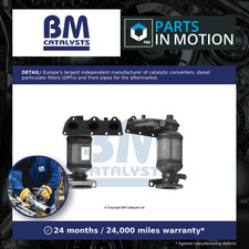 Catalytic Converter Type Approved + Fitting Kit Front BM91535HK BM Catalysts New