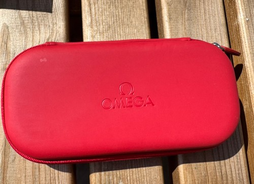 Genuine omega red watch - red,