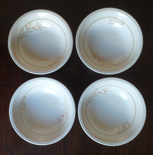 4 X VINTAGE BILTONS SPRING BOUQUET CROCUS SOUP CEREAL BOWLS 6.5" DIAMETER