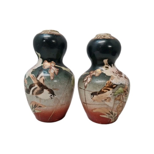 Japanese vases imari pair - , of