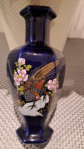 Antique navy blue gold ketani - blue,
