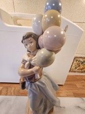 Lladro Balloon Seller Girl